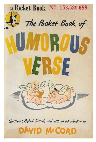 McCord, David / The Pocket Book of Humorous Verse | Pocket Books | September 1946