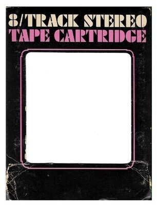 Decca / Black-Pink-White | Record Company Sleeve for 8-Track Tape