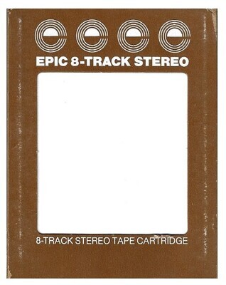 Epic / Brown-White | Record Company Sleeve for 8-Track Tape