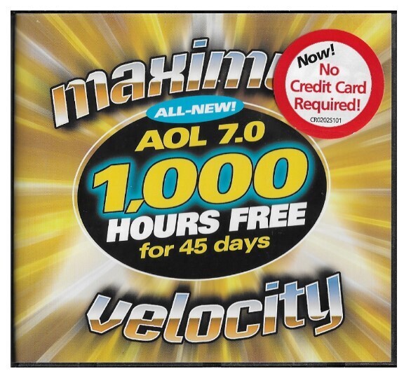 America Online / Version 7.0 - Maximum Velocity | 2001