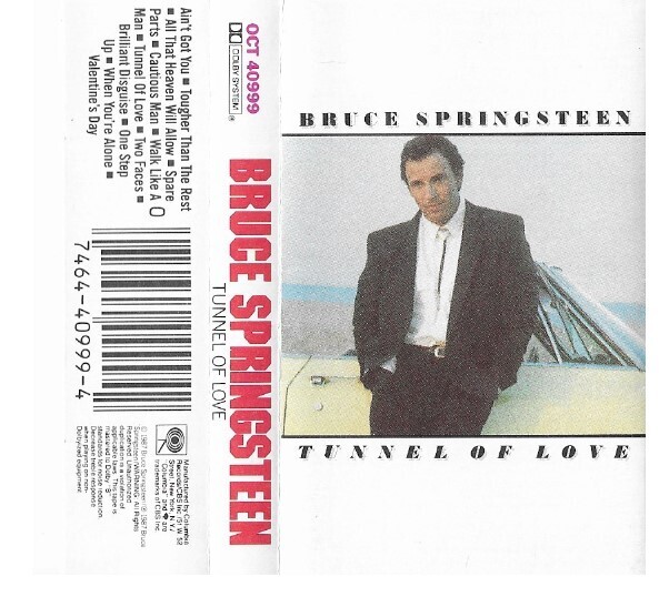 Springsteen, Bruce / Tunnel of Love | Columbia OCT-40999 | Cassette Insert | October 1987