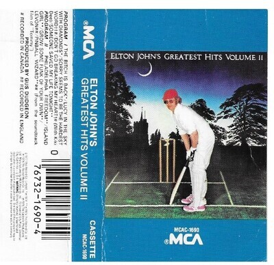John, Elton / Greatest Hits Volume II | MCA MCAC-1690 | Cassette Insert | 1977