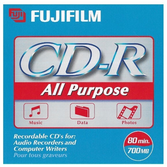 Fujifilm / CD-R Inlay Card | Type #7