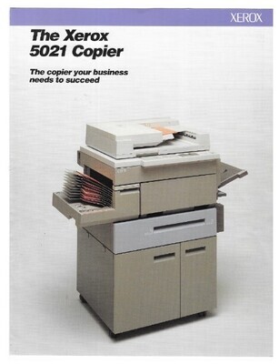 Xerox / The Xerox 5021 Copier | February 1994