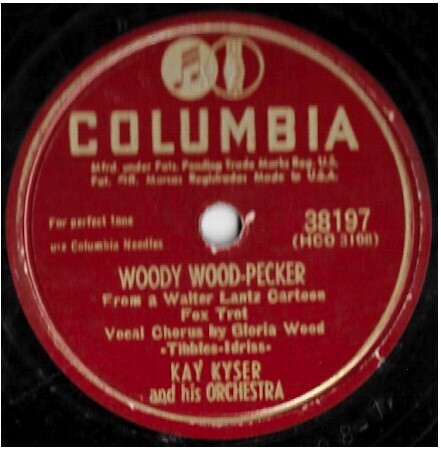 Kyser, Kay / Woody Wood-Pecker | Columbia 38197 | 10 Inch Shellac Single (78 RPM) | May 1948