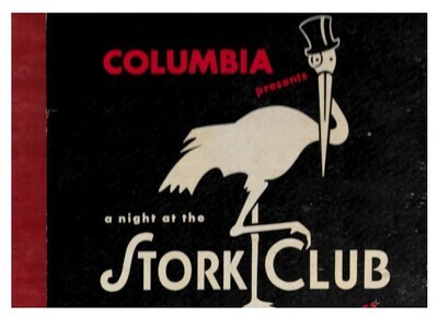 Kendis, Sonny / A Night at The Stork Club | Columbia C-75 | October 1941