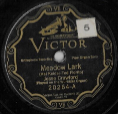 Crawford, Jesse / Meadow Lark | Victor 20264 (November 1926)