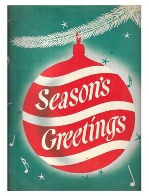 Victor / Season&#39;s Greetings | Musicard | 1941