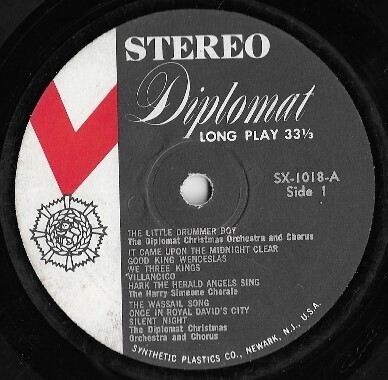 Simeone, Harry (Chorale) / The Little Drummer Boy | Diplomat SX-1018 | 12 Inch Vinyl Album (33 RPM) | 1963