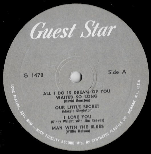 Various Artists / Country + Western Jubilee | Guest Star G-1478 | 12 Inch Vinyl Album (33 RPM)