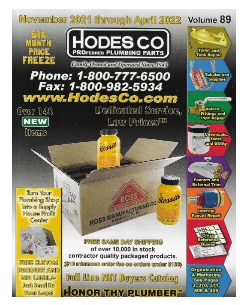 Hodes Co. / Full Line Net Buyers Catalog | November 2021-April 2022 | Volume 89