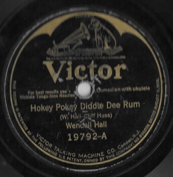 Hall, Wendell / Hokey Pokey Diddle Dee Rum | Victor 19792 | 10 Inch Shellac Single (78 RPM) | November 1925
