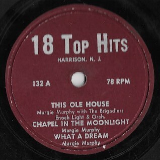 Various Artists / This Ole House + 5 | 18 Top Hits 132 | 10 Inch Vinyl Album (78 RPM) | 1955