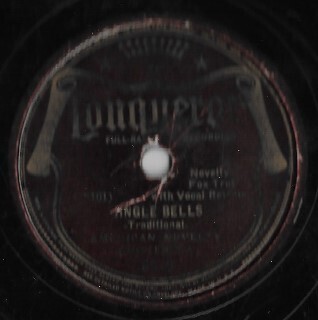 American Novelty Orchestra / Jingle Bells | Conqueror 8819 | 10 Inch Shellac Single (78 RPM) | October 1935