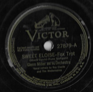 Miller, Glenn / Sweet Eloise | Victor 27879 | 10 Inch Shellac Single (78 RPM) | May 1942