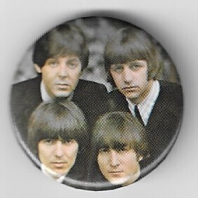 Beatles, The / Paul-Ringo-George-John | Mid 1960s | Pin-Back Button