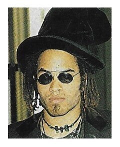 Kravitz, Lenny / Closeup-Large Hat-Sunglasses | Magazine Photo | 1990
