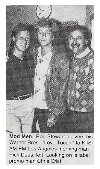 Stewart, Rod / Mod Men | Magazine Photo | 1986 | Rick Dees