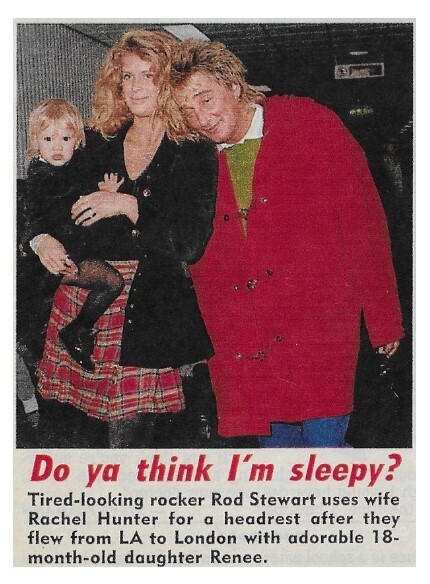Stewart, Rod / Do Ya Think I&#39;m Sleepy? | Magazine Photo | January 1994