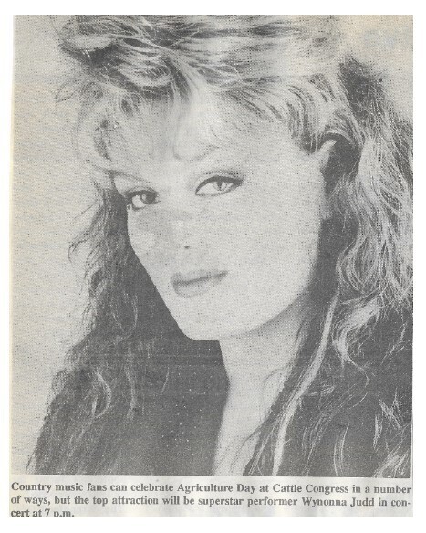 Judd, Wynonna / Agriculture Day - Cattle Congress / 1993