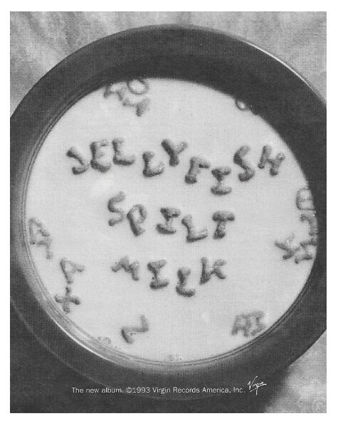 Jellyfish / Spilt Milk | Magazine Ad | May 1993