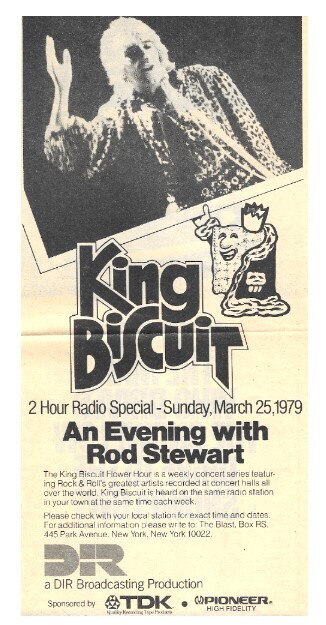 Stewart, Rod / King Biscuit - An Evening with Rod Stewart / 1979