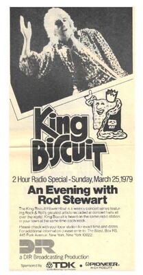 Stewart, Rod / King Biscuit - An Evening with Rod Stewart / 1979