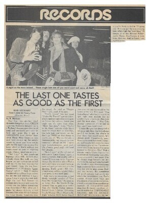 Stewart, Rod / Foot Loose + Fancy Free / 1978