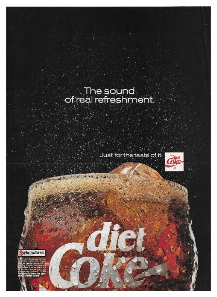Coca-Cola / Diet Coke - The Sound of Real Refreshment / 1991