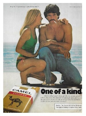 Camel (Cigarettes) / Camel Filters - One of a Kind | Magazine Ad | January 1978