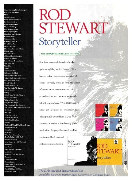 Stewart, Rod / Storyteller / 1990