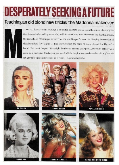 Madonna / Desperately Seeking a Future | Magazine Article | April 1994