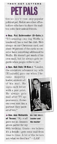 Dole, Bob / Pet Pals / 1994