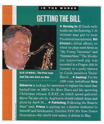 Clinton, Bill / Getting the Bill | Magazine Article | April 1994