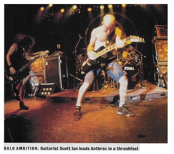 Anthrax / Bald Ambition | Magazine Photo | April 1994