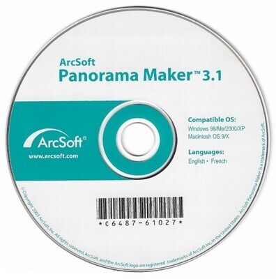 ArcSoft / Panorama Maker 3.1 | 2003