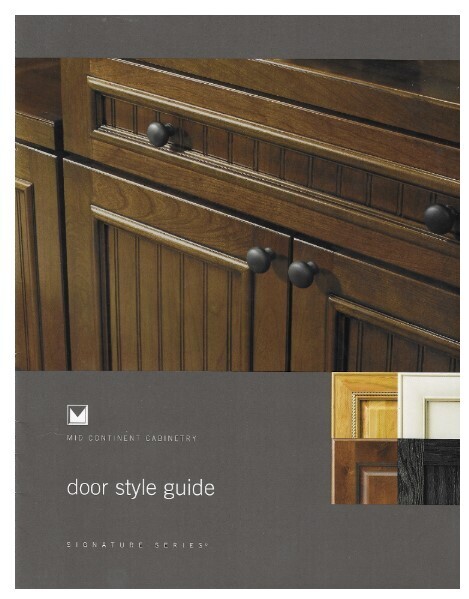 Mid Continent Cabinetry / Door Style Guide (Signature Series) | 2010