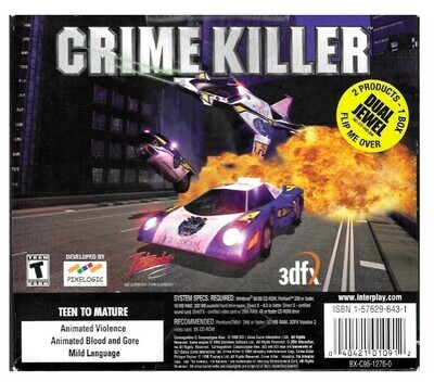 Crime Killer / Interplay | Video Game | CD-Rom | 2001