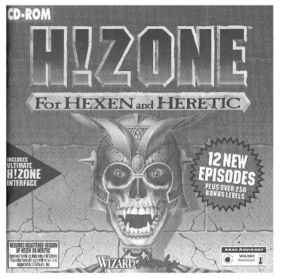 H! Zone / For Hexen and Heretic | WizardWorks | Video Game | CD-Rom | 1996