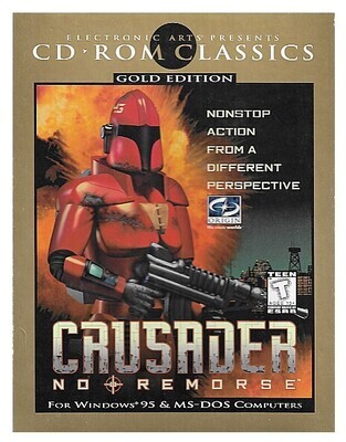 Crusader - No Remorse / Electronic Arts | Video Game | CD-Rom | 1997 | Gold Edition