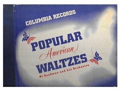 Goodman, Al / Popular American Waltzes | Columbia C-26 | 10 Inch Shellac Album Set (78 RPM) | 1940