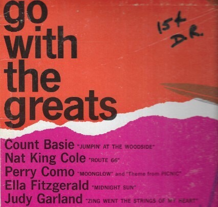 Various Artists / Go With the Greats | NARAS | 1962