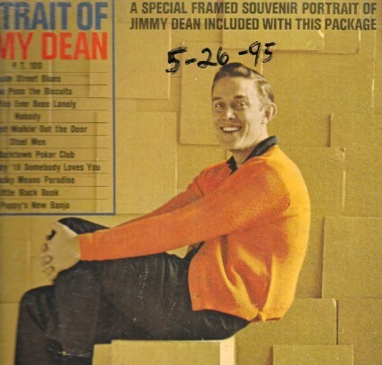 Dean, Jimmy / Portrait of Jimmy Dean | Columbia CL-1894 | Album Cover ...