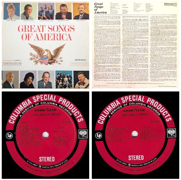 Various Artists / Great Songs of America | Columbia Special Products CSP-133 | 1967