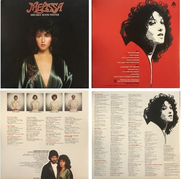 Manchester, Melissa / Melissa | Arista AL-4031 | 12 Inch Vinyl Album (33 RPM) | January 1975