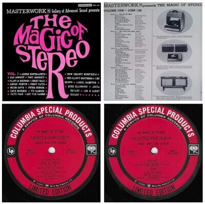 Various Artists / The Magic of Stereo Vol. 1 | Columbia Special Products CSP-136 | 12 Inch Vinyl Album (33 RPM) | Box Set