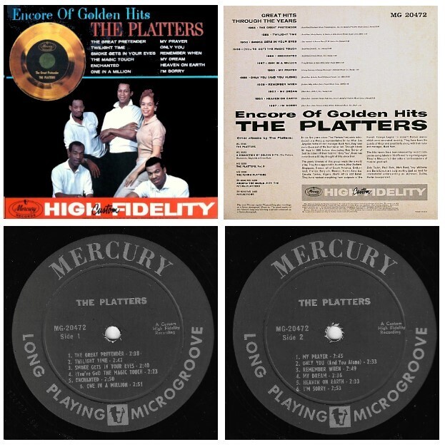 Platters, The / Encore of Golden Hits | Mercury MG-20472 | January 1960
