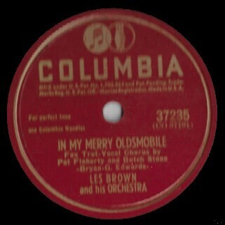 Brown, Les / In My Merry Oldsmobile | Columbia 37235 | 10 Inch Shellac Single (78 RPM) | February 1947