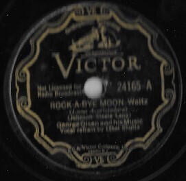 Olsen, George / Rock-A-Bye Moon | Victor 24165 | 10 Inch Shellac Single (78 RPM) | December 1932