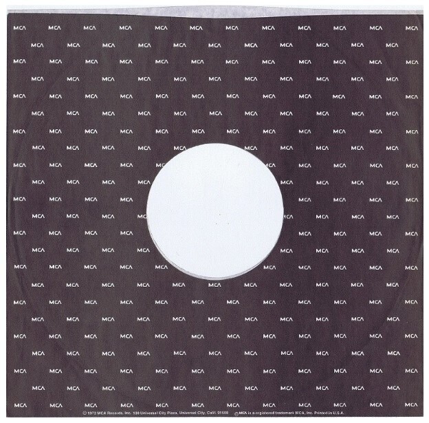 MCA / Black with White Logos (1972)